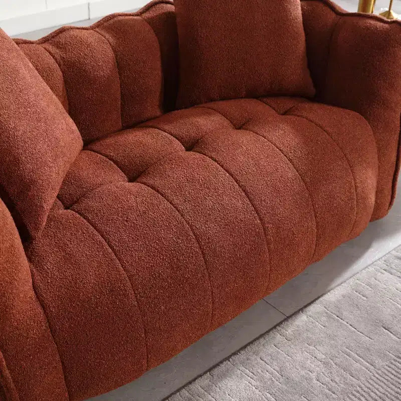 Bean Bag Chair for 2, High-Resilience Foam Floor Sofa Chair for Spacious Comfort, Comfy Seating for Living Room and Shared Spaces