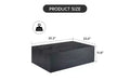 Minimalist Rectangular Coffee Table, Ready-to-Use Center Table for Living Room, Modern MDF Tea Table with Natural Texture