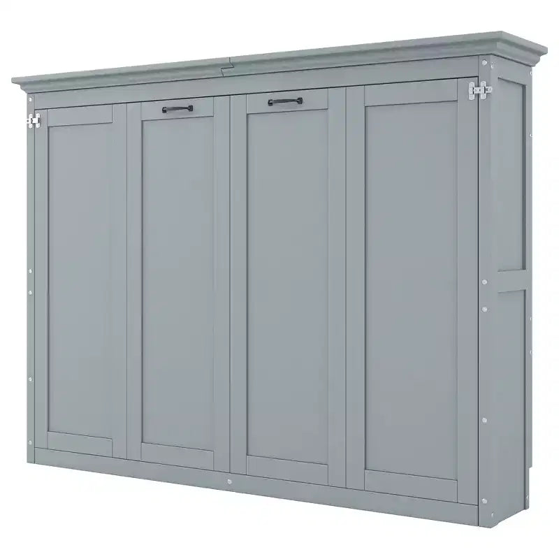 Twin/Full Size Murphy Bed, Foldable Bed - Transforms into a Cabinet, Space Saving Design