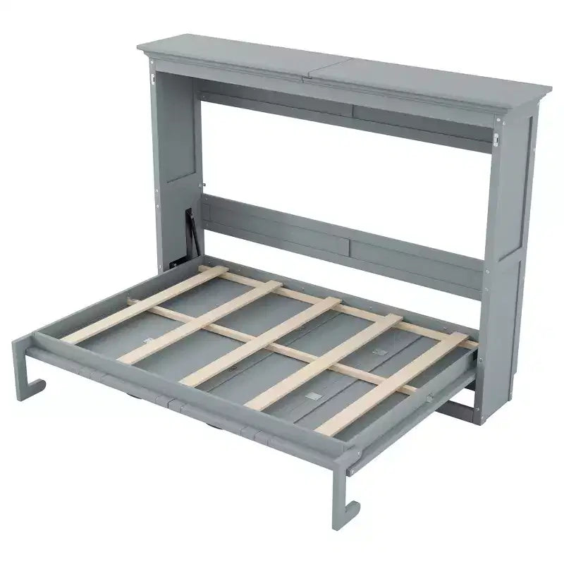 Twin/Full Size Murphy Bed, Foldable Bed - Transforms into a Cabinet, Space Saving Design