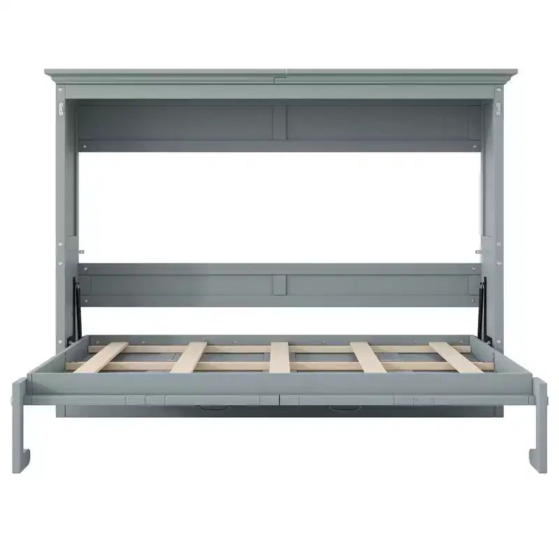 Twin/Full Size Murphy Bed, Foldable Bed - Transforms into a Cabinet, Space Saving Design