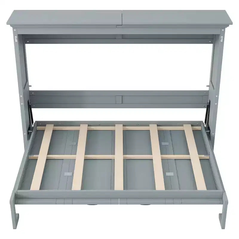 Twin/Full Size Murphy Bed, Foldable Bed - Transforms into a Cabinet, Space Saving Design
