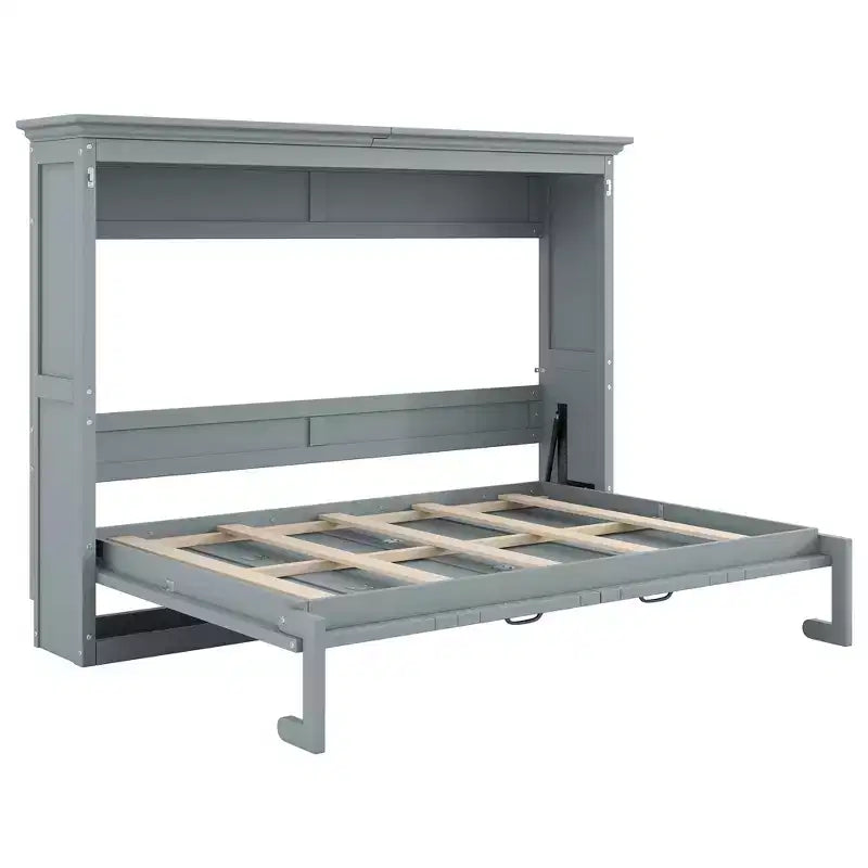 Twin/Full Size Murphy Bed, Foldable Bed - Transforms into a Cabinet, Space Saving Design