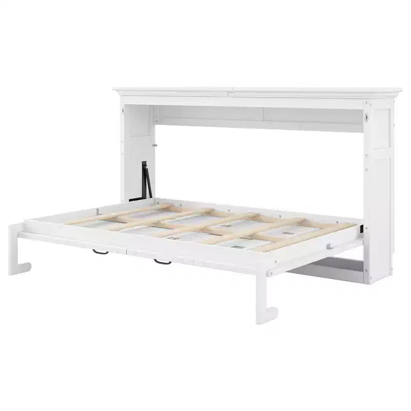 Twin/Full Size Murphy Bed, Foldable Bed - Transforms into a Cabinet, Space Saving Design