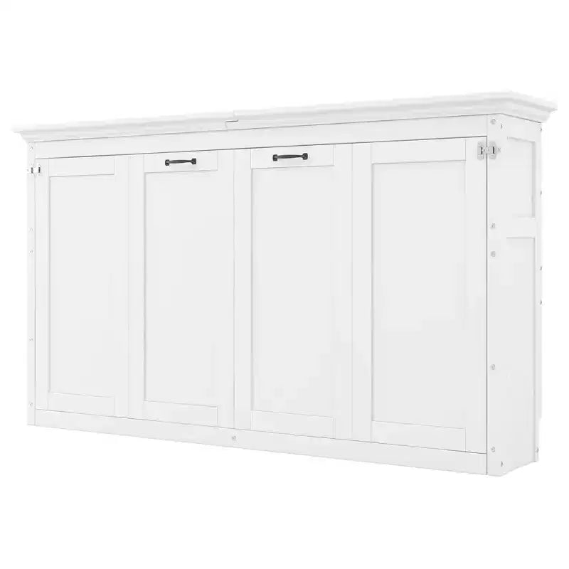 Twin/Full Size Murphy Bed, Foldable Bed - Transforms into a Cabinet, Space Saving Design