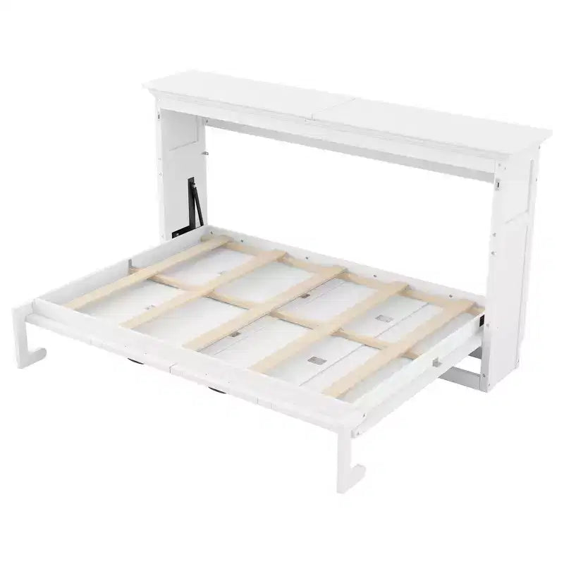 Twin/Full Size Murphy Bed, Foldable Bed - Transforms into a Cabinet, Space Saving Design