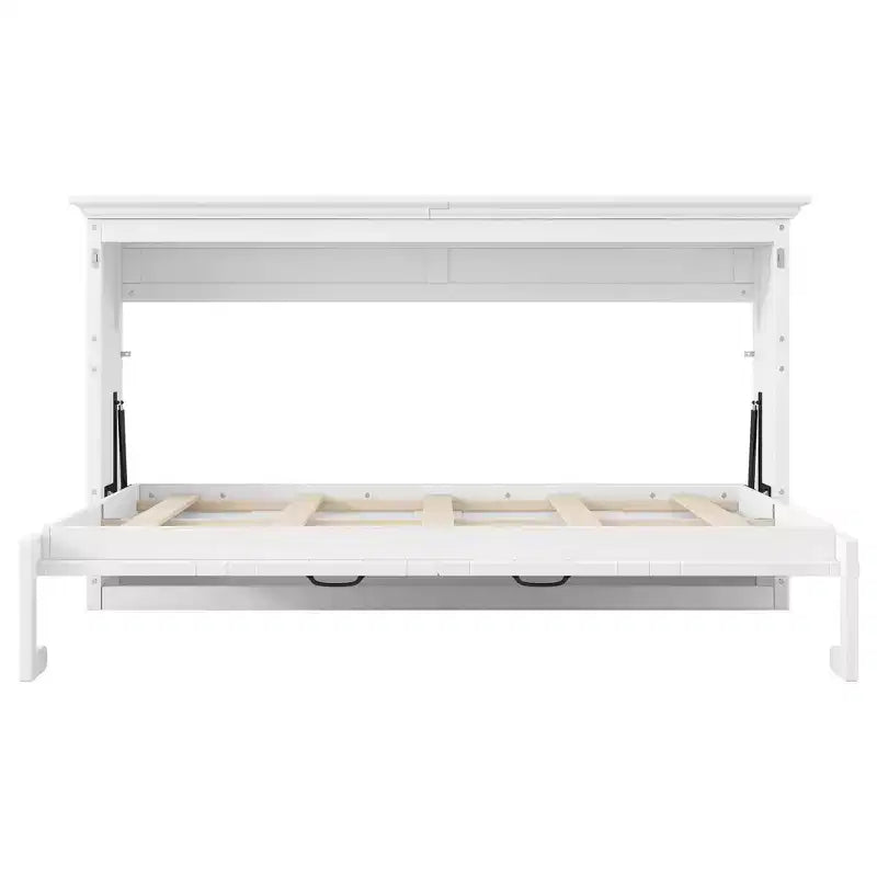 Twin/Full Size Murphy Bed, Foldable Bed - Transforms into a Cabinet, Space Saving Design