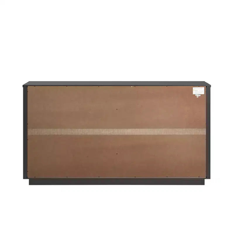 6-Drawer Dresser - Black