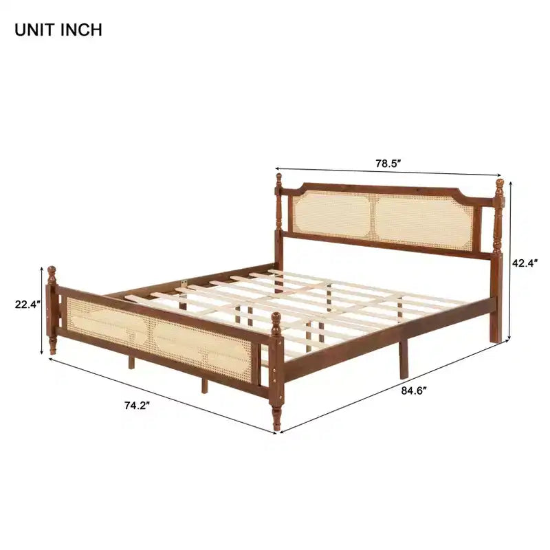 Full Loft Bed Frame with Under-Bed Desk, Space-Saving Heavy-Duty Metal Platform Bed