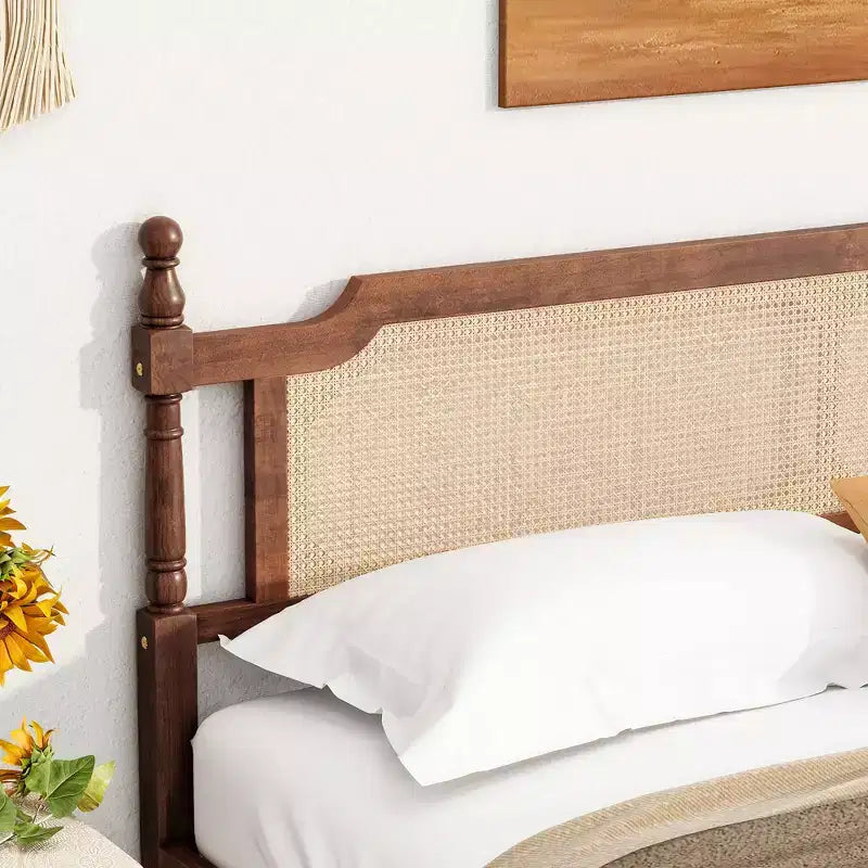 Full Loft Bed Frame with Under-Bed Desk, Space-Saving Heavy-Duty Metal Platform Bed