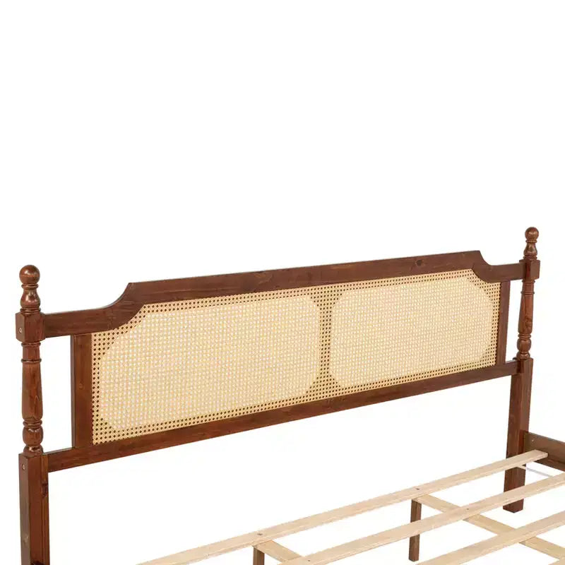 Full Loft Bed Frame with Under-Bed Desk, Space-Saving Heavy-Duty Metal Platform Bed