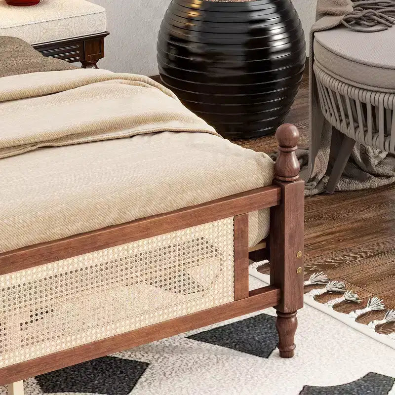 Full Loft Bed Frame with Under-Bed Desk, Space-Saving Heavy-Duty Metal Platform Bed
